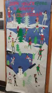 50 Innovative Classroom Door Christmas Decoration Ideas For School Contest Classroom Christmas Decorations School Door Decorations Holiday Door Decorations