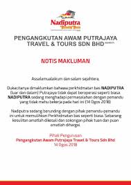 You will enjoy the informative and relaxing half day trip, discovering kuala lumpur's calmer side. Khidmat Bas Nadiputra Di Putrajaya Terhenti Hari Ini