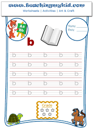 kindergarten writing worksheets write lower letter b