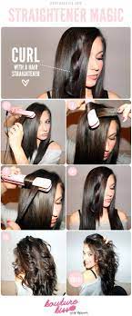 Hair Straightening Tutorials Diy Hair Straightener Curls Looking For The Best Hair Straightening Tutorial How To Curl Your Hair Curly Hair Styles Hair Styles
