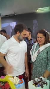 What's a birthday without plotting to smash some cake! Or at least joking  about it 😁😆 To a leader who empowers and inspires - and someone I can  crack... | By Supriya Shrinate | Facebook