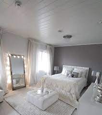 Gray lends itself to contemporary furnishings, but it can also look beautiful in a room decorated in an eclectic style. Elegant Gray Bedroom In 2019 Room Decor Bedroom Silver Idea Bedroom Stunning Decorating Ideas Women Sing Woman Bedroom Grey Room Ideas Bedroom Elegant Bedroom
