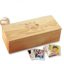 Search baseball card values from publishers topps, panini and leaf. Wooden Baseball Card Storage Box All Sports By Designer Jillian Lillian Vernon