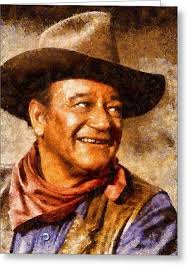 John Wayne Greeting Cards for Sale