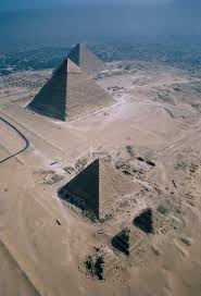 Look at the pictures below. How Did Egyptians Build The Pyramids Ancient Ramp Find Deepens Mystery History