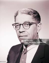 Malvin Russell Goode portrait, the first Black network news... News Photo
