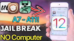 New Jailbreak Ios 12 12 1 2 A7 A11 Unc0ver No Computer Jailbreak Ios 12 1 2 Tutorial Youtube