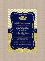 Prince Baby Shower Invitation Royal Blue Gold Baby By Honeyprint Royal Baby Shower Invitation Blue Baby Shower Invitations Prince Baby Shower Invitations