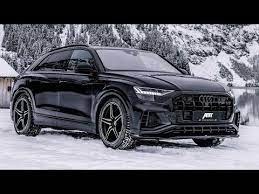 1 One Minute Car Video Audi Sq8 Abt With Aero Package And 510hp Visual Statement Of Pure Power Youtube Audi Super Cars Car Videos