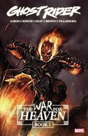 He made a deal with a demon, and now biker johnny blaze finds himself cursed to transform into the embodiment of the spirit of vengeance. Ghost Rider The War For Heaven Book One Ghost Rider 2006 2009 English Edition Ebook Aaron Jason Moore Stuart Spurrier Simon Boschi Roland Huat Tan Eng Oliver Ben Robinson Mark Djurdjevic Marko