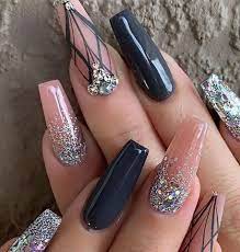 19 Top Awesome Coffin Nails Design You Must Try 19 Champagne Nails Coffin Nails Designs Nail Designs