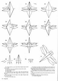 Dragonfly Origami Papier Pliage