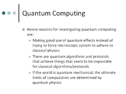 On a high level, these are known as. Quantum Computing Mas 725 Hartmut Klauck Ntu 13