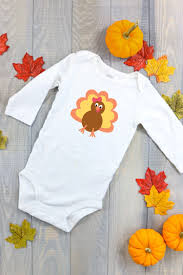 Download Diy Thanksgiving Baby Bodysuit Turkey Svg Files That S What Che Said