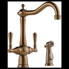tresa two handle kitchen faucet with