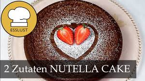 Ich hoffe euch schmeckt das rez. Nutella Cake Mit 2 Zutaten Youtube
