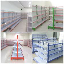 Ada rak toko yang terbuat dari kayu, besi hingga aluminium. Rak Supermarket Rak Minimarket Gondola Rak Toko Rak Besi Shopee Indonesia
