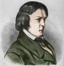 Robert Schumann, German Composer (Drawing by J.B. Laurens)