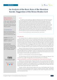 Where can i find the heian shodan instructions? Pdf An Analysis Of The Basic Kata Of The Shotokan Karate Suggestion Of The Heian Shodan Geri