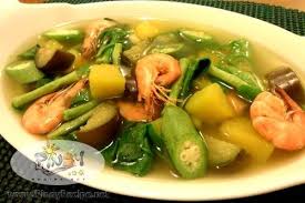 Laswa Recipe Is A Popular Ilonggo Vegetable Soup It Is The Equivalent Of Bulanglang From Batangas And D Recipes Vegetable Soup Recipes Yummy Vegetable Recipes