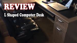 Bush fairview l shaped computer desk. Bush Furniture Cabot L Shaped Computer Desk Review 2020 Youtube