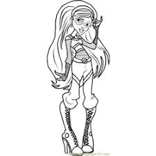 Coloringanddrawings.com provides you with the opportunity to color or print your monster high draculaura drawing online for free. Monster High Coloring Pages For Kids Printable Free Download Coloringpages101 Com