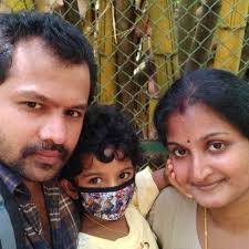 jacaranda trees...Acrylic painting