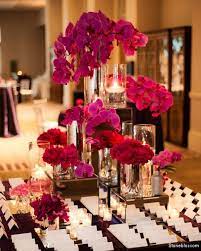 What You Make It A Purple And Fuschia Wedding Fuschia Wedding Fuchsia Wedding Wedding Centerpieces