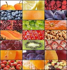 Food Textures Collage Herbst