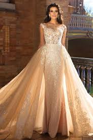 Marvelous Tulle Pongee Bateau 2 In 1 Wedding Dresses With Lace Appliques Bridal Dresses Wedding Dresses Beautiful Wedding Dresses