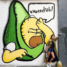 Eva Chen On Instagram Instagram Fodder Indeed Two Of My Favorite Things In One Photogenicwalls Homer Simpson And Arte Urbano Graffiti Arte Urbano Graffiti