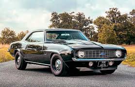 Image result for Tuxedo Black 1969 Camaro