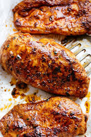 Grilling meat reduces the fat because it drips out while you cook. Juicy Oven Baked Chicken Breast Cafe Delites