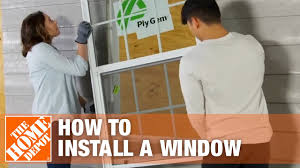 How To Install A Window Window Removal Installation The Home Depot Youtube