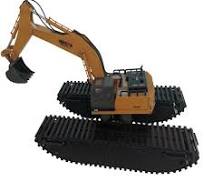 Hyundai Amphibious Excavators with Pontoon 21ton with Cheap Price