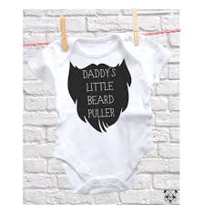 Daddys Little Beard Puller Baby Grow Daddys Little New Baby Products Baby Grows
