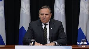 Quand la conférence est tenue conjointement par plusieurs personnalités. Francois Legault Met Le Quebec Sur Pause Huffpost Quebec