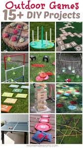 Diy Outdoor Games 15 Awesome Project Ideas For Backyard Fun Outdoor Diy Projects Outdoor Kids Backyard Games