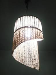 Etem Yandimsoy Adli Kullanicinin Karton Avize Karton Abajur Cardboard Chandelier Panosundaki Pin Abajur Avize