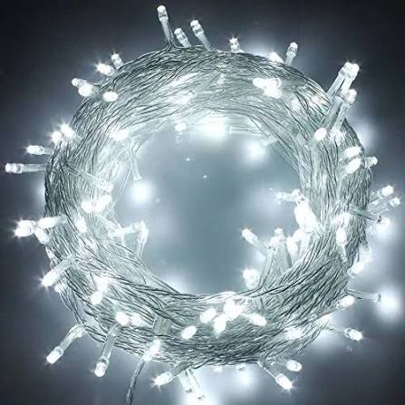 LED white Fairy Lights premium Best Quality 30ft Long, Decoration String  Light For room decoration mirror, Birthday ,Fancy and China Light,  Christmas ...