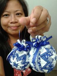 Christmas fabric panel organization ideas