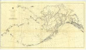 The 1898 U S Coast And Geodetic Survey Map Of Alaska