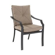 Skytop set of 2 black metal frame swivel dining chair (s) with gray sling seat. Shop Garden Treasures 4 Count Steel Dining Chair At Lowes Com Modern Patio Furniture Outdoor Patio Chairs Steel Dining Chairs