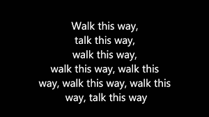 Aerosmith (steven tyler, tom hamilton, joe perry, brad whitford, joey kramer). Aerosmith Walk This Way Lyrics Youtube