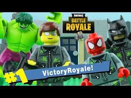 By justin page on june 11, 2018. Lego Fortnite Battle Royale Stop Motion Lego Hulk Vs Spiderman Vs Batman Lego By Billy Bricks Vtomb