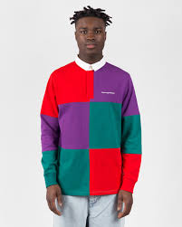 On the one hand, it's a sport played almost exclusively by dudes built like the rock, who crash into one another. Have A Good Time Rugby Shirt Red Purple Blue Green Lockwood Skateshop Avenue Antwerp