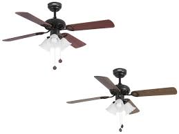 Industrial ceiling fans are also used in commercial spaces, where air conditioning system in more commonly seen, but increased air movement from best fan with remote: Ceiling Fan Lisboa 107cm 42 With Light And Pull Cord Home Commercial Heaters Ventilation Ceiling Fans Uk