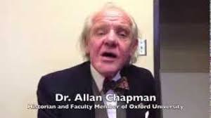 Teaser for Dr. Allan Chapman's lecture