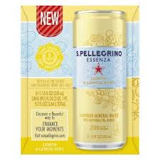 The principal production plant is located in san pellegrino terme in the province of bergamo, lombardy, italy, at 358 metres above sea level. S Pellegrino Essenza Lemon Lemon Zest Flavored Mineral Water 8pk 11 15 Fl Oz Cans Lemon Water Fruit In Season Lemon
