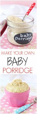Bring to a boil and then cover and simmer for 3 to 5 minutes, stirring occasionally. Make Your Own Baby Porridge My Fussy Eater Easy Kids Recipes